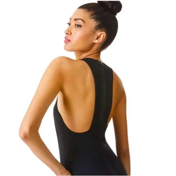 ✨ALICE + OLIVIA Gara Cutout Mini Black Sz 8 Dress✨ - Picture 6 of 11